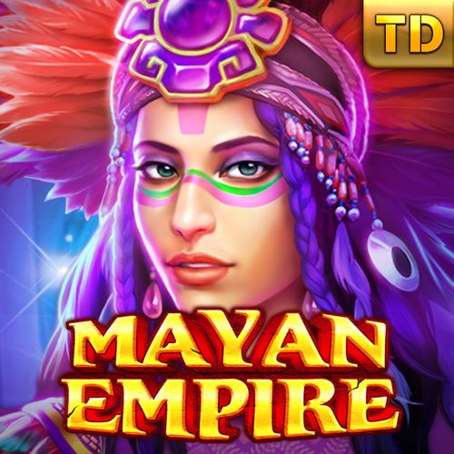 Mayan Empire স্লট গেমের আইকন — মায়া পিরামিড ও সোনার মুখোশ